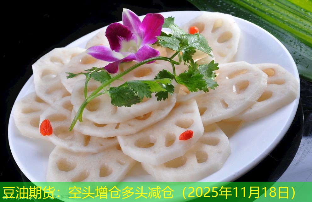 豆油期货：空头增仓多头减仓（2025年11月18日）