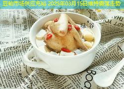 豆粕市场供应充裕 2025年03月15日维持震荡走势