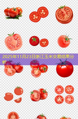 2025年11月23日浙江玉米交易结果分析