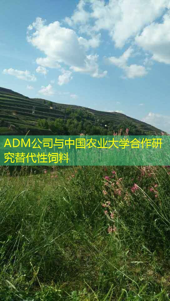 ADM公司与中国农业大学合作研究替代性饲料