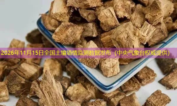2026年11月15日全国土壤墒情监测数据发布（中央气象台权威提供）