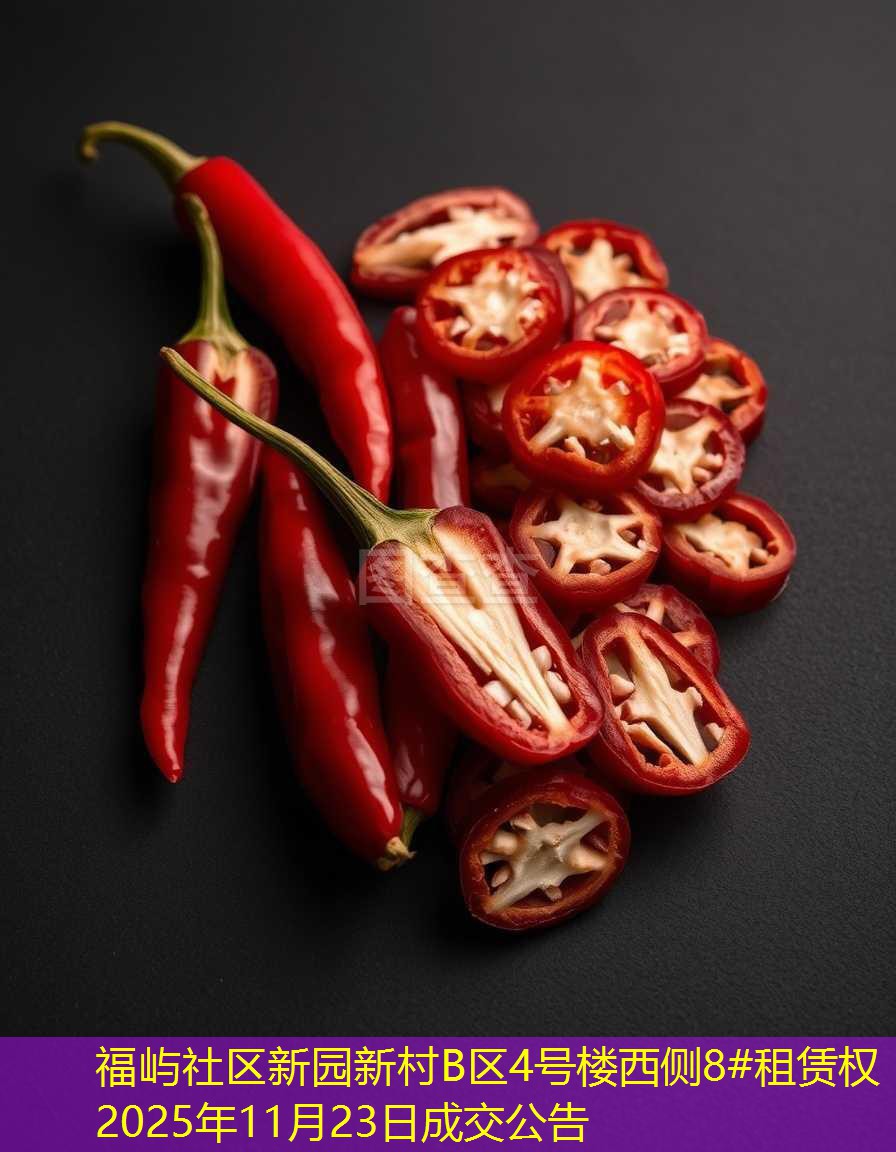 福屿社区新园新村B区4号楼西侧8#租赁权2025年11月23日成交公告