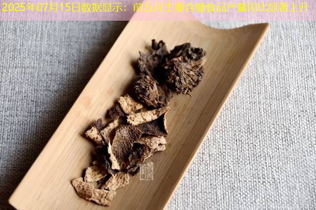2025年07月15日数据显示：前五月主要含糖食品产量同比显著上升