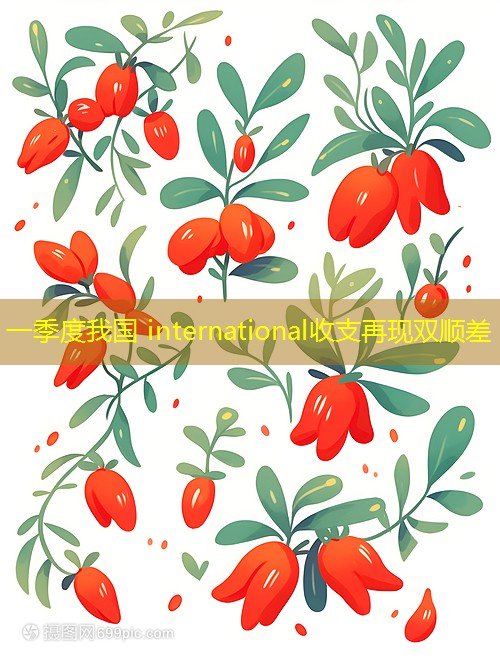 一季度我国 international收支再现双顺差