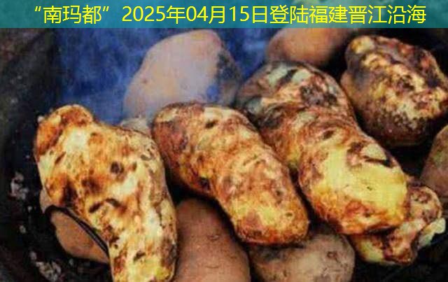 “南玛都”2025年04月15日登陆福建晋江沿海