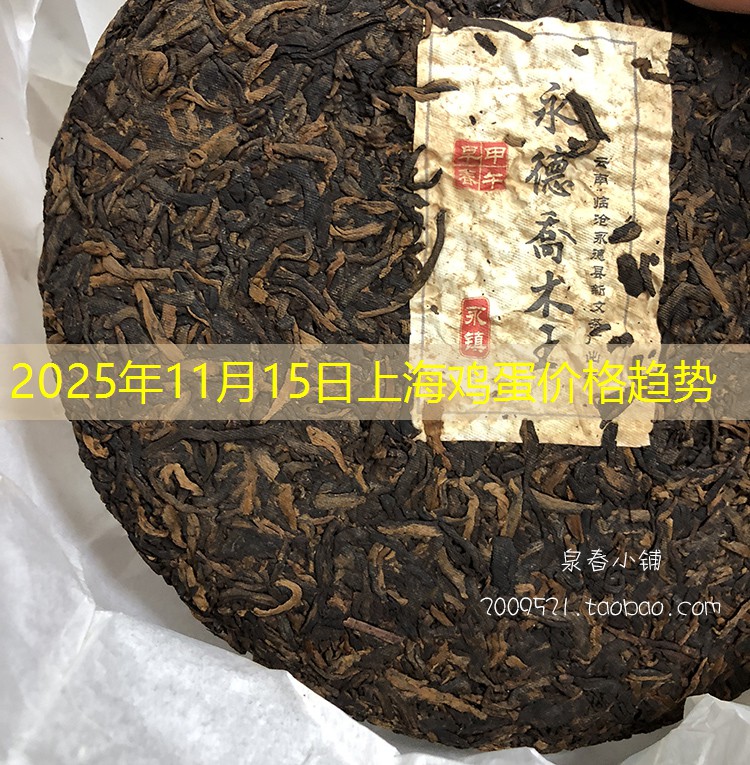 2025年11月15日上海鸡蛋价格趋势